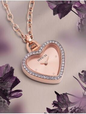 Invicta Mini Lady 27.5mm Stainless Steel Rose Gold Rose Gold dial